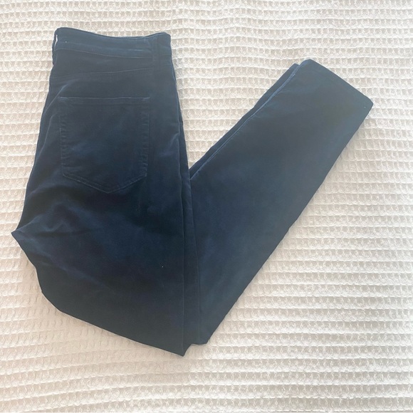 LOFT navy velour jeans size 6/28 - Picture 1 of 6